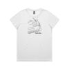 4001A Women's Maple Active Tee Thumbnail